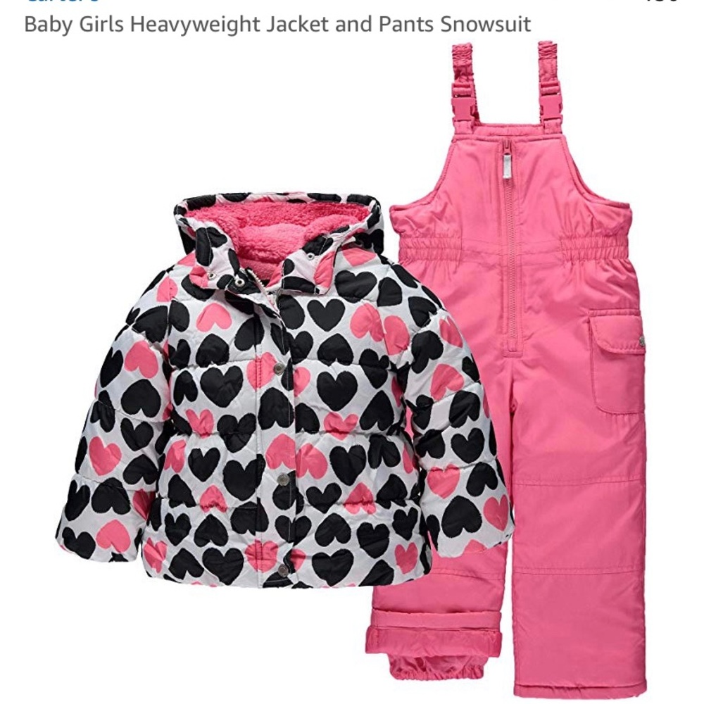 Toddler girl snow jacket and pants